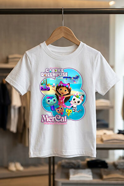 Zeycem Store Gabby Dollhouse Gabbynin's Dream House Tricou unisex pentru fete...