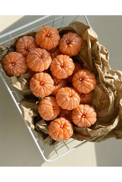 Veluna mum El Yapımı Mandalina Mum 💫🍊