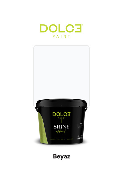 dolce boya Dolce Shiny Effect — İnci Efektli Dekoratif Boya, Parlak Metalik G...