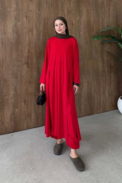 Hazamoda Hijap Sandy Set Red