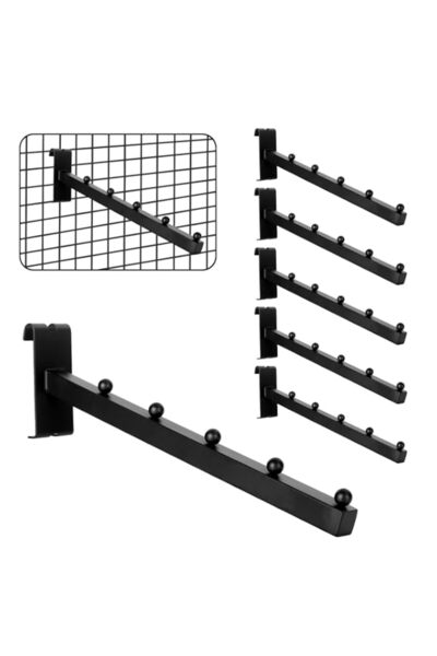 Generic Gridwall Waterfall Faceouts, 5-Ball Hooks for Wire Grid and Slat Grid...