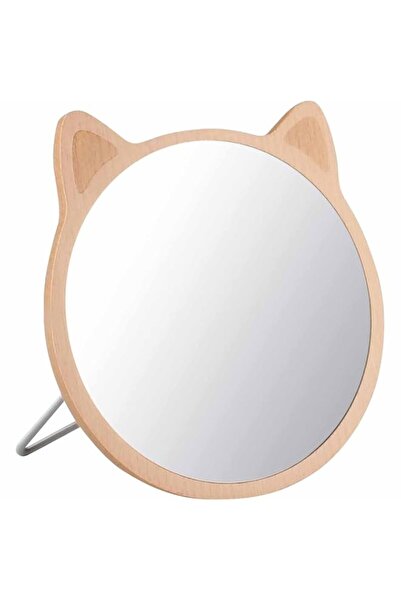 Generic Tazweeq Desktop Mirror, Metal Stand 90° Adjustable Rotating Travel Ma...