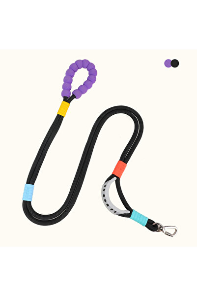 choice2 black Versatile Pet Traction Leashes with a Comfortable Foam Handle