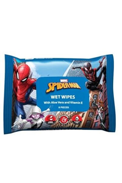 Fab lab Fab Lab Spiderman Baby Wet Wipes - 8X8 Pcs