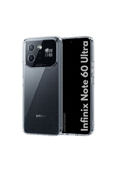 HANPORIUM Infinix Note 60 Ultra Uyumlu Silikon Kılıf Pastel Renk Tonu Kamera Korumalı Esnek Kapak Şeffaf