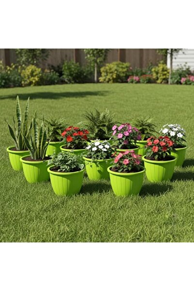 Generic Go Hooked Plastic Duro Flower Pot for Gardening, Indoor/Outdoor Plant...