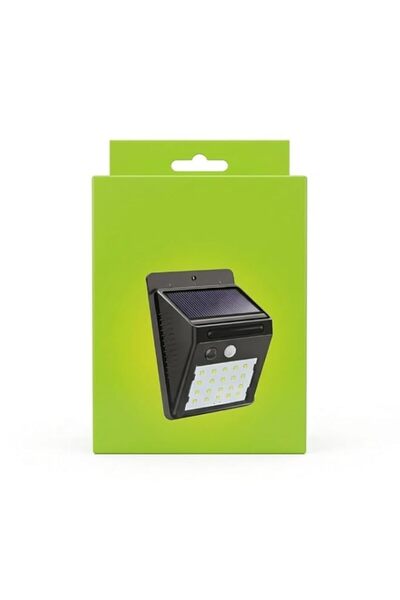 Generic Hasanat Essentials Solar Powered LED Wall Light with PIR Motion & CDS...