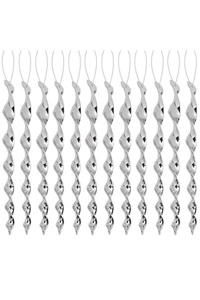 Generic SKEIDO 12Pcs Bird Repellent Stick Spiral Wind Chimes Bird Repellent G...