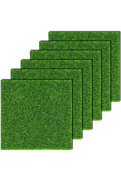 Generic 6 PCS Fairy Garden Grass, Artificial Miniature Life-Like Ornament for...