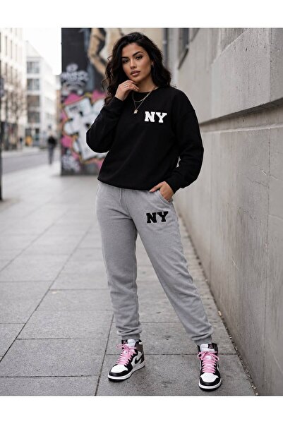 CLOTHES33 Zero Collar Sweatshirt 2-Piece Combination Winter Shardonlu Writing...
