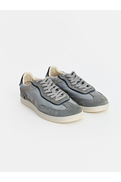 LC Waikiki Lcw Steps Indigo Suede Men's Sneakers