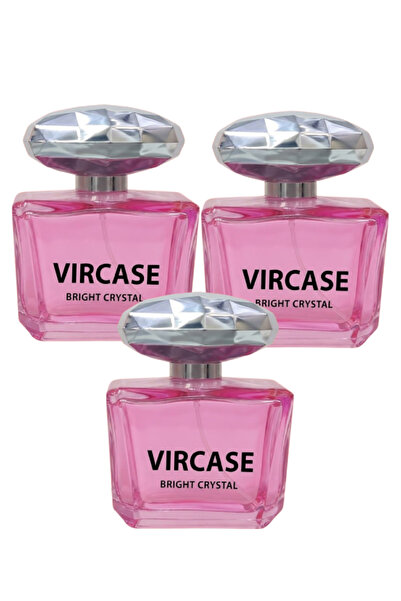VIRCASE 3 قطع من عطر برايت كريستال 90 مل