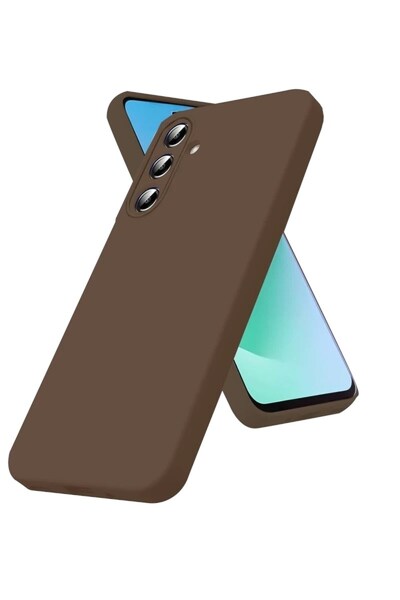 Mey İthalat® Samsung Galaxy S26 FE First Silikon - Kahverengi