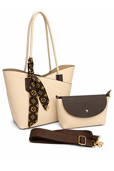 Miami Polo Club Original Scarf Detailed 2-in-1 Shoulder and Crossbody Bag 🎀
