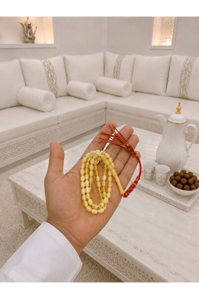 Generic Brand مسبحه بلون اصفر لؤلؤي LOOSTER