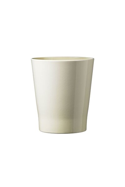 OEM Ghiveci ceramic, interior, rotund, crem, 13 x 13 cm, Merina