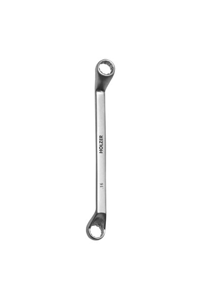 OEM Double ring spanner, angled, Holzer, 16 x 17 mm