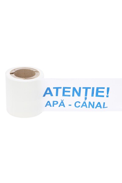 OEM Water-drain warning tape, non-adhesive, 15 cm x 100 m