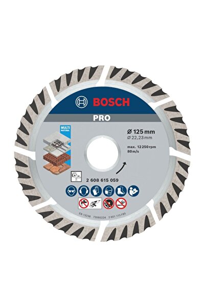 OEM Диамантен диск, със сегменти, за рязане на бетон / камък, Bosch Standard ...
