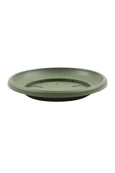 OEM Critex Infinity pot plate, plastic, round, green, D 23.5 cm