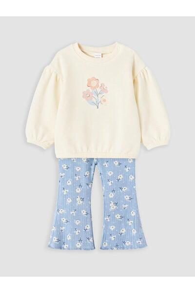 LC Waikiki Floral Baby Girl Set (W6)