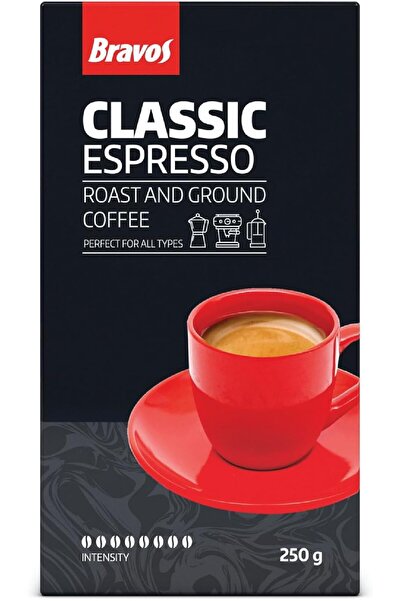 Bravos Classic Espresso – 250g, ground