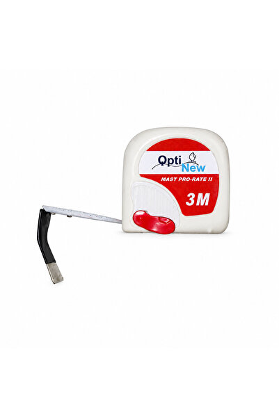 3 Metre Şerit Metre - Optimist Direk Ölçü Metresi (Kancalı)