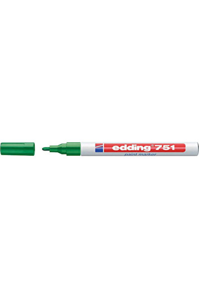 Edding 751 Μαρκαδόρος Μόνιμος 2mm Πράσινο 330/4