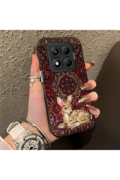 ARTISHELL Redmi Note 14 Pro 4G/5G Uyumlu Vintage Geyik Baskılı Telefon Kılıfı...