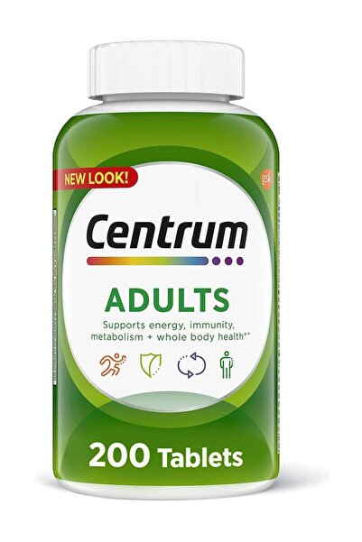 Centrum Multivitamin And Multimineral Supplement 200 Tab