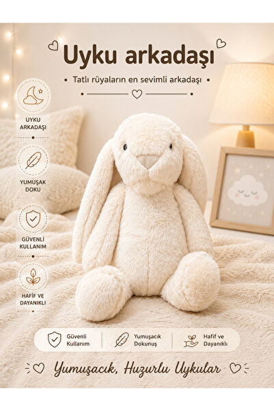 Uyku & Oyun Arkadaşı Sevimli Peluş Tavşan