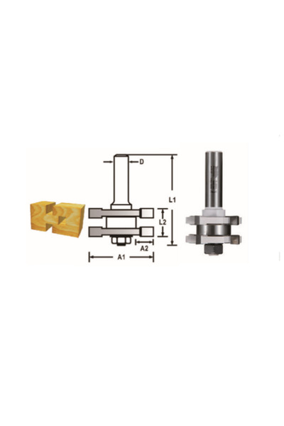Makita FREZE BIÇAĞI 8x30.1 mm MAAD-48913