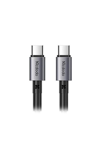 Mcdodo CA-3130 65W TYPE-C TO TYPE-C PD HIZLI SARJ VE DATA KABLOSU 1.2M - Siyah
