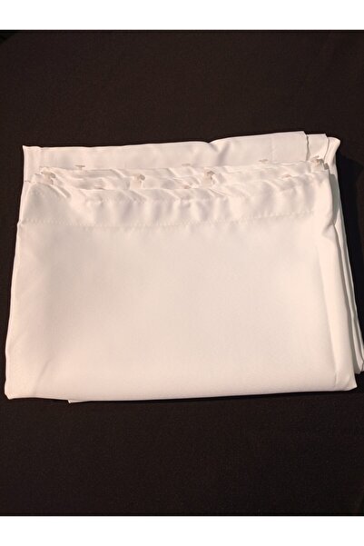 GOGOPERDE Modern Satin Sunshade Curtain Cream Sunshade