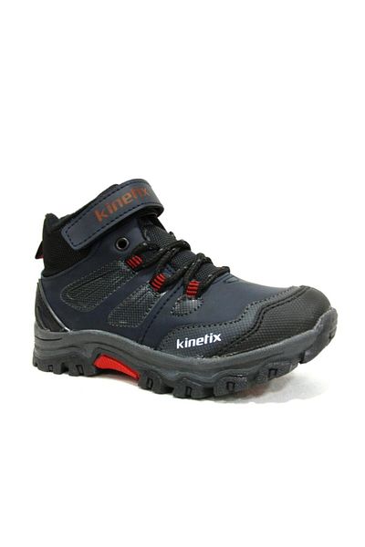 Kinetix Navy Blue Red Velcro Children's Boots