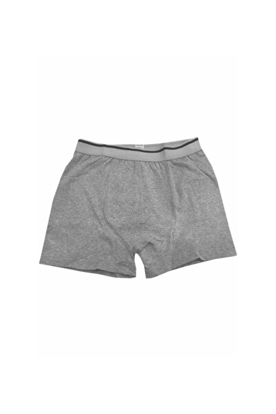 Sedef Yıldızı 1013 Men's Lycra Boxer Short-Grey