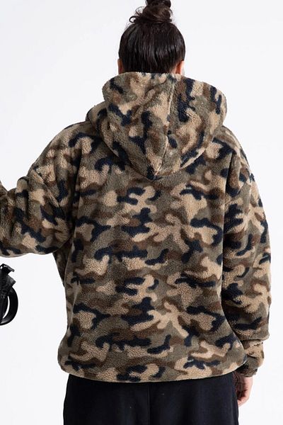 Ghetto off limits Unisex Camouflage Warmer Hoodie