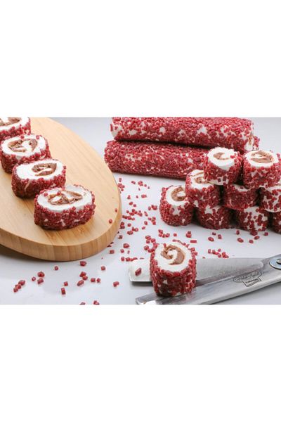 HALUK AYDIN KURUYEMİŞ Sultan Chocolate Turkish Delight with Cherry Particles 700 Gr