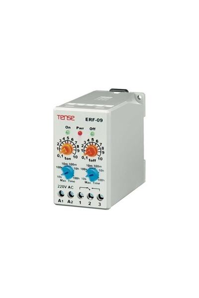 TENSE Erf-09 Multifonksiyonlu Flaşör Zaman Rölesi 0.1sn - 100saat Ayarlanabilir