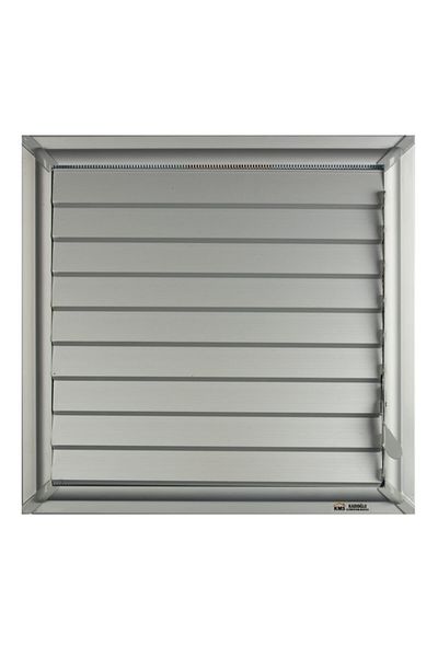kadıoğlu menfez sineklik 45x51 Aluminum Superficial Gluing Grille - Anodized Metal Color