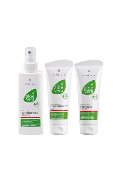 LR Aloe Via Aloe Vera Emergency Aid Skin Care Set