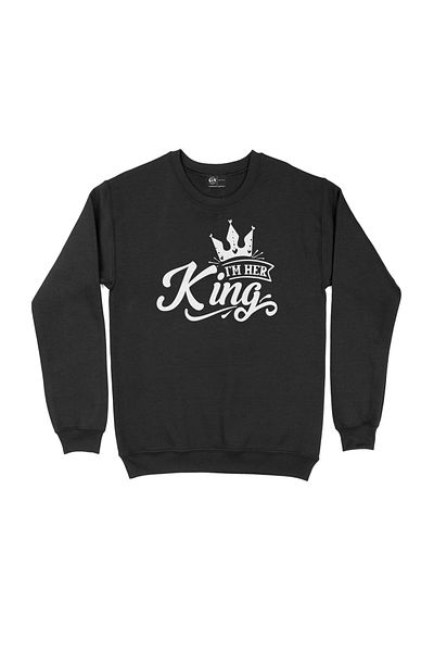 Cix I Am Her King Μαύρο φούτερ