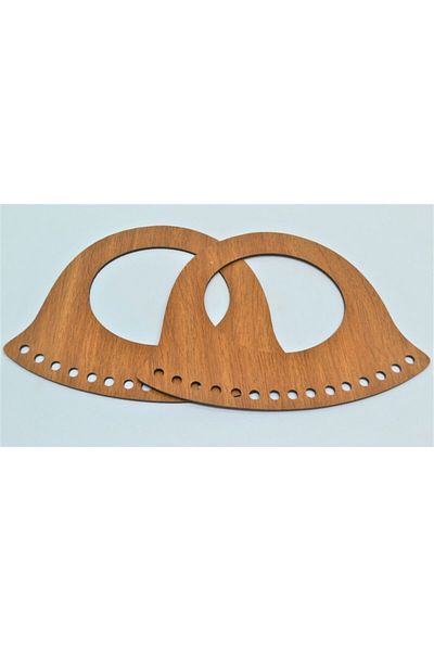 DMahşap Λαβή τσάντας κοπής με λέιζερ Model-1