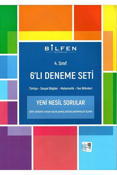 Bilfen Yayınları Bilfen 4. Sınıf 6 Lı Deneme Seti Bilfen Yayıncılık