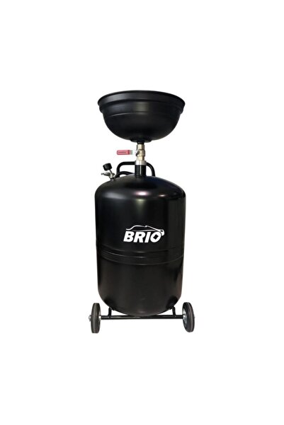 BRIO Havalı Yağ Boşaltma Kovası Hunili 80 Litre