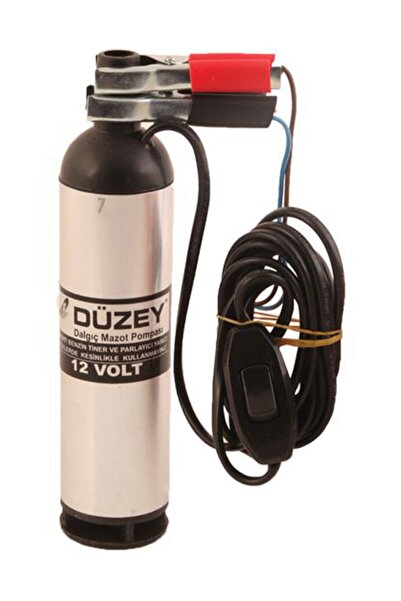 Genel Markalar DÜZEY 12V DALGIÇ MİNİ (KÜÇÜK) MAZOT AKTARMA DALGIÇ POMPASI (SU...