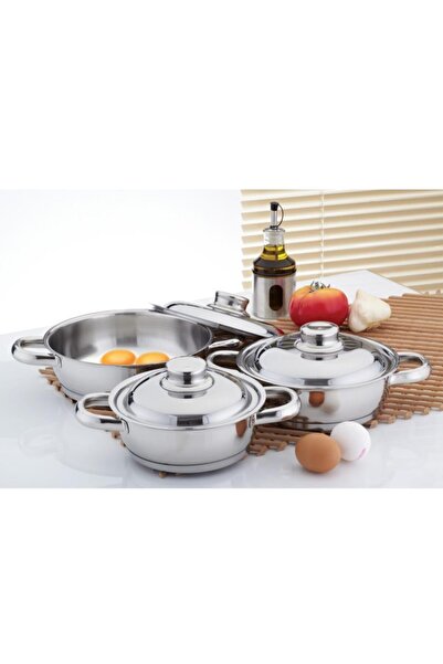 gülsan Steel Dide Sahan Set 3 Pcs 16/18/20cm