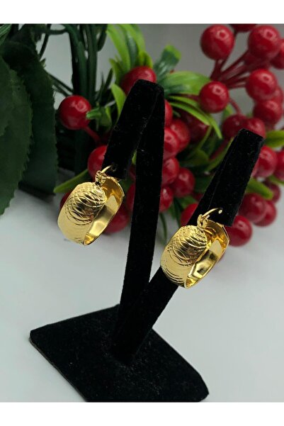 barisiva gold 22 Ayar Altın Kaplama Küpe