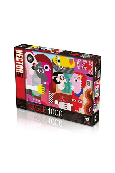 Ks Games Puzzle Puzzle 1000 Pieces Strange People And Dirty Dog