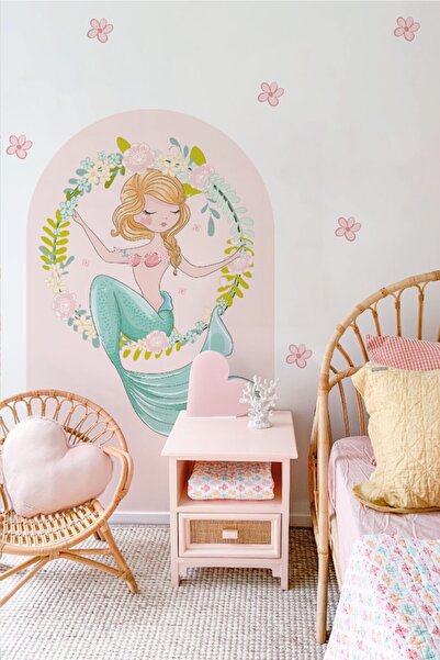 WALLHUMAN Mermaid Duvar Stickerı